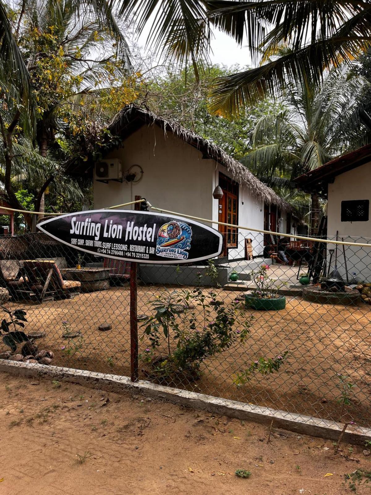 Surfing Lion Hostel Arugam Bay Exterior photo
